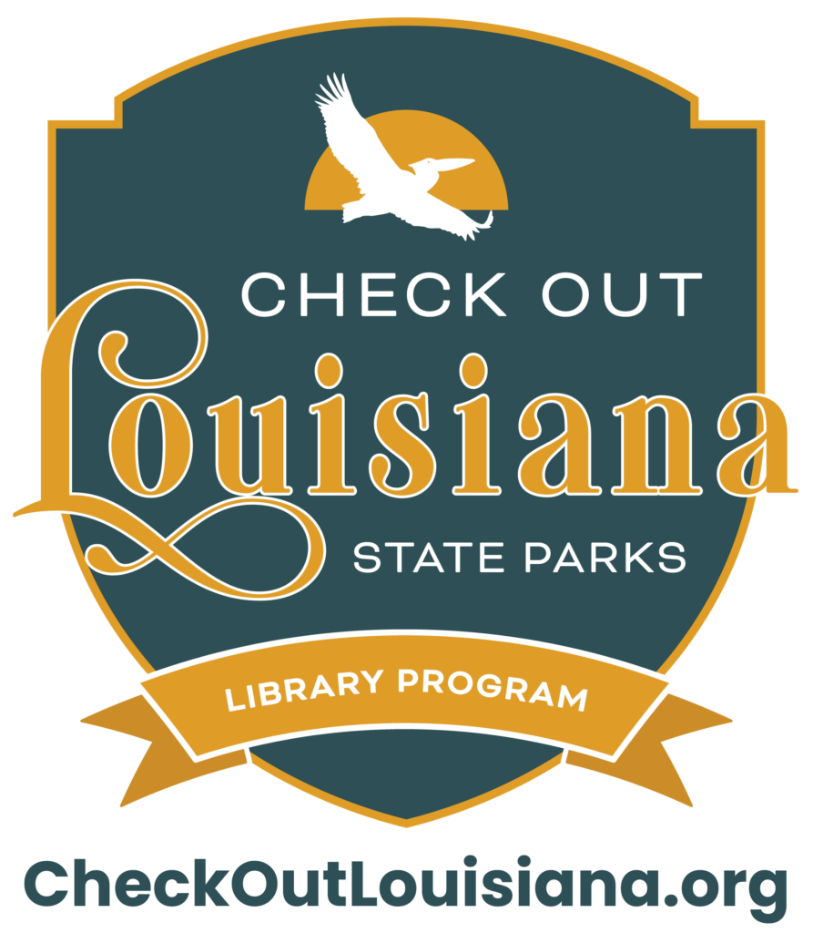 Experience Louisiana’s beautiful State Parks through the Check Out Louisiana Parks Program! Visit us today to check out your day pass to any state park in Louisiana. 